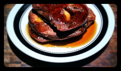 Cacao Banana Pancakes